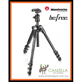 Manfrotto BeFree Compact Lightweight Tripod for Travel Photography